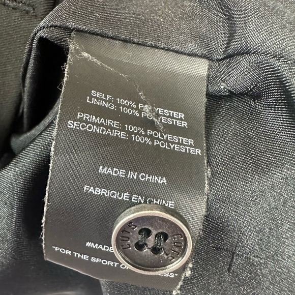 Cuts Clothing Legacy Bomber Jacket Men’s XXL Black Wind Water Resistant Outdoor - Picture 6 of 11